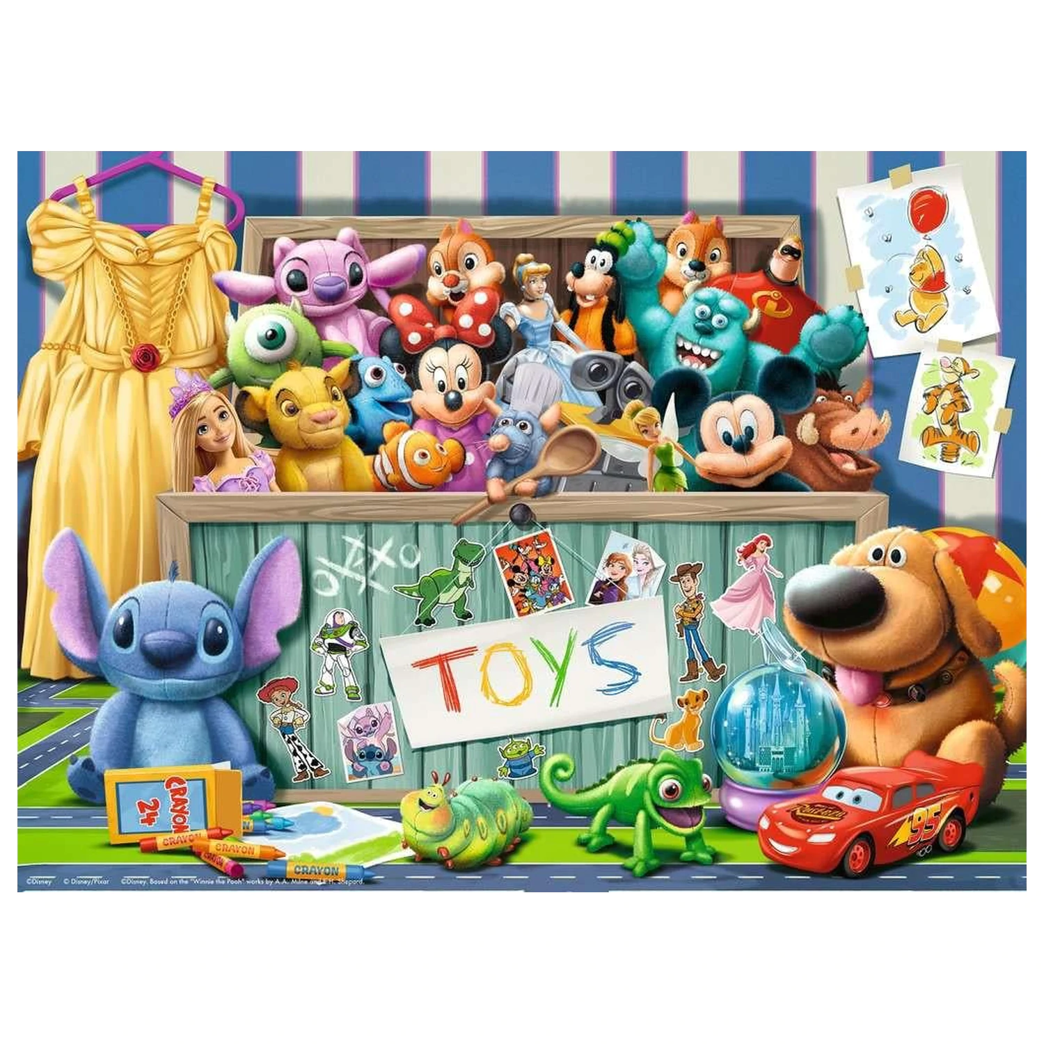 Disney The Magic Toy Box Slagalica 100 kom. fotografija proizvoda