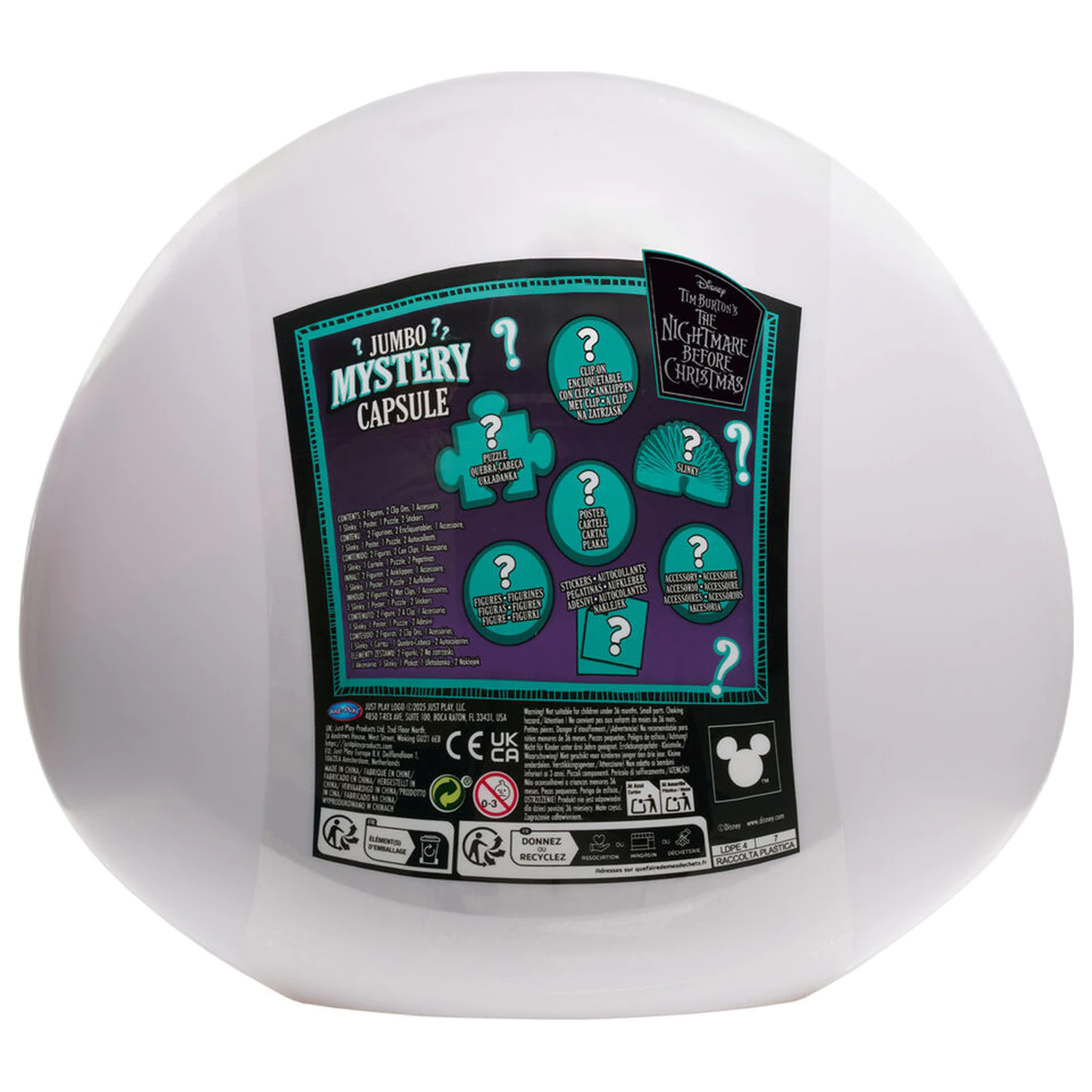 Disney The Nightmare Before Christmas Jack Jumbo kutija iznenađenja fotografija proizvoda