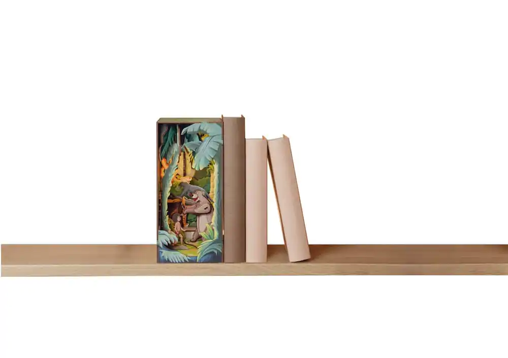 Disney Tiny Adventures Book Nook Mini diorama The Jungle Book 23 cm fotografija proizvoda