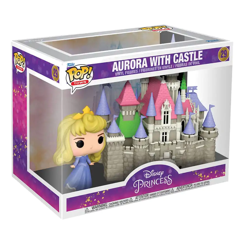 Disney: Ultimate Princess POP! Town Vinil Figura Aurora & Castle (Sleeping Beauty) 9 cm fotografija proizvoda