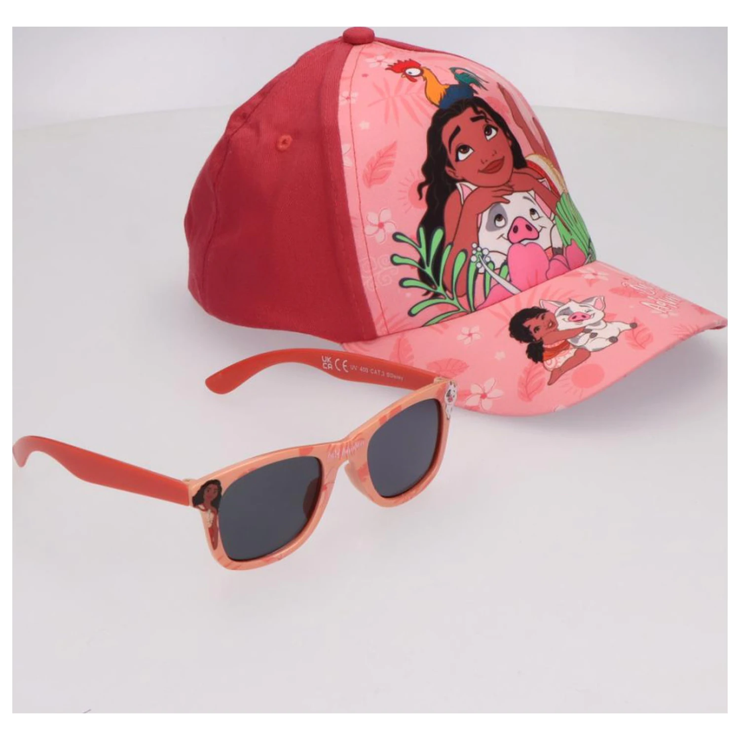 Disney Moana Bold Adventurer Set sunčanih naočala i bejzbol kape fotografija proizvoda