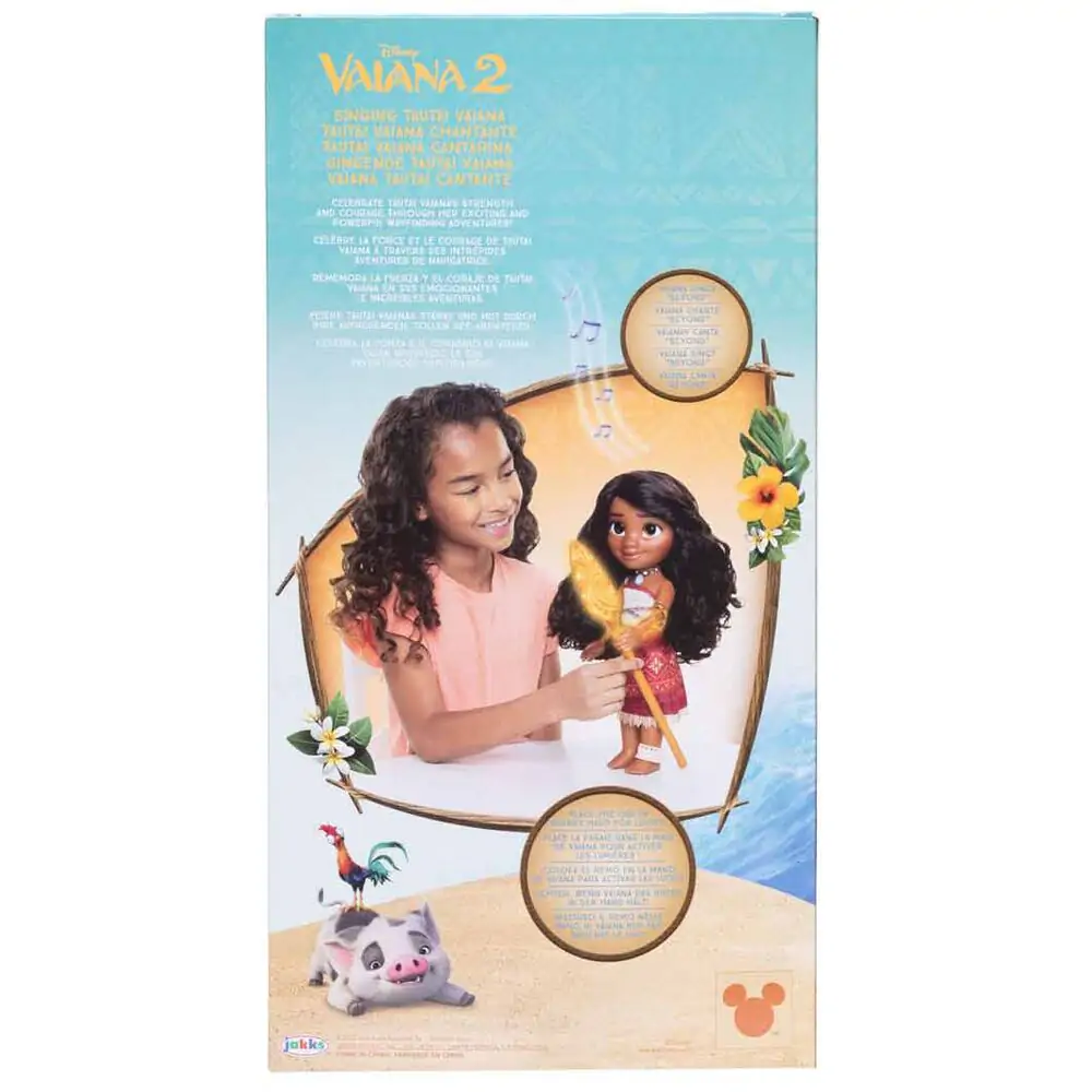 Disney Vaiana Moana 2 zvučna lutka 38 cm fotografija proizvoda