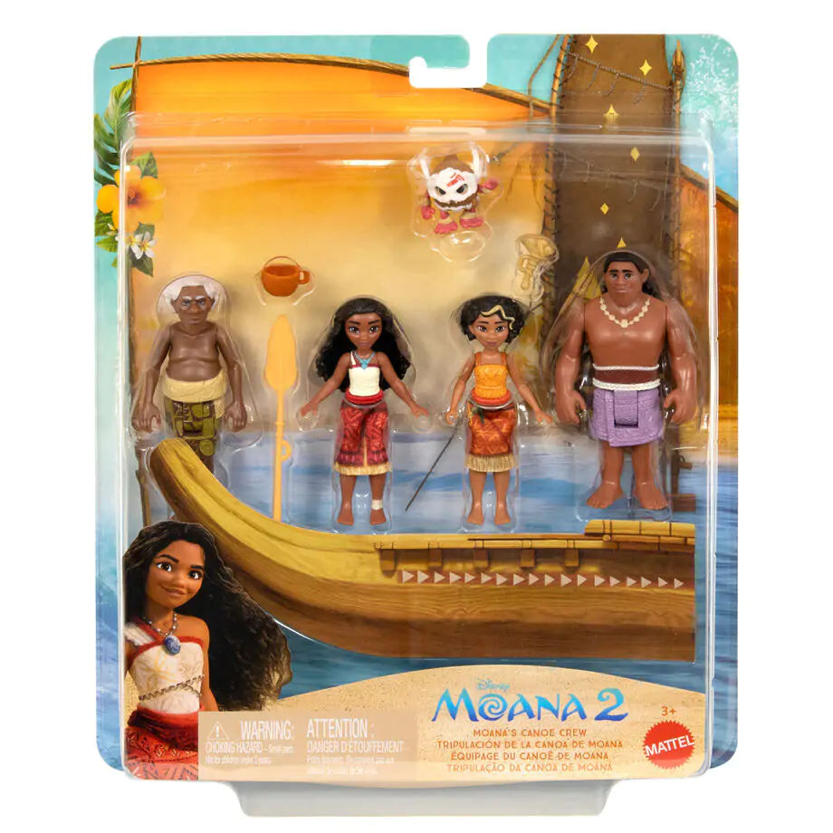 Disney Vaiana Moana 2 Moanas Canoe Crew blister figure figurice fotografija proizvoda