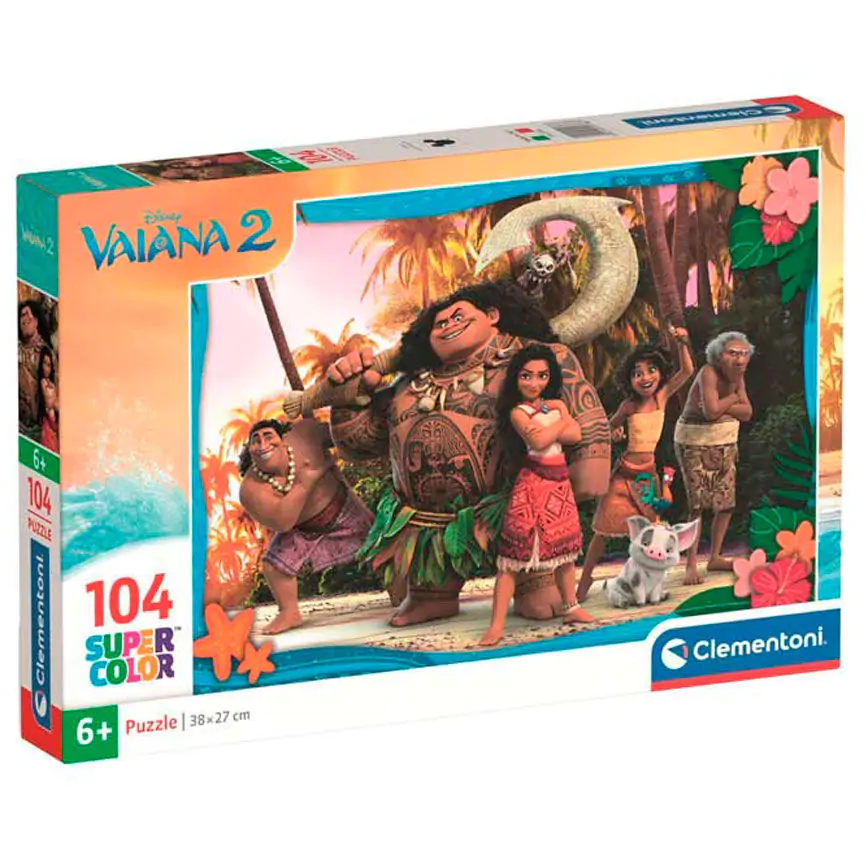 Disney Vaiana Moana 2 puzzle 104 kom fotografija proizvoda