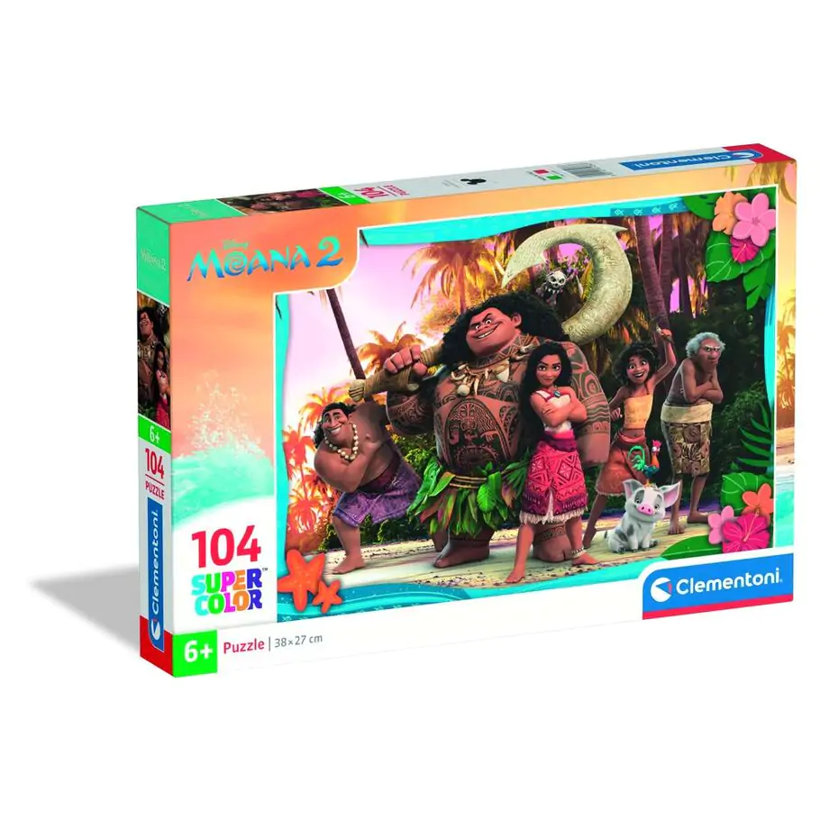 Disney Vaiana Moana 2 puzzle 104 kom fotografija proizvoda