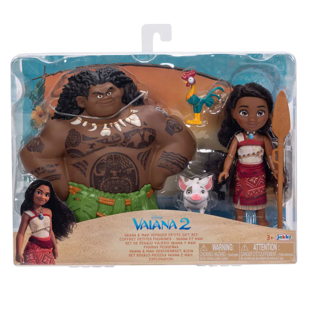 Disney Vaiana Moana 2 Vaiana & Maui lutka 15 cm fotografija proizvoda