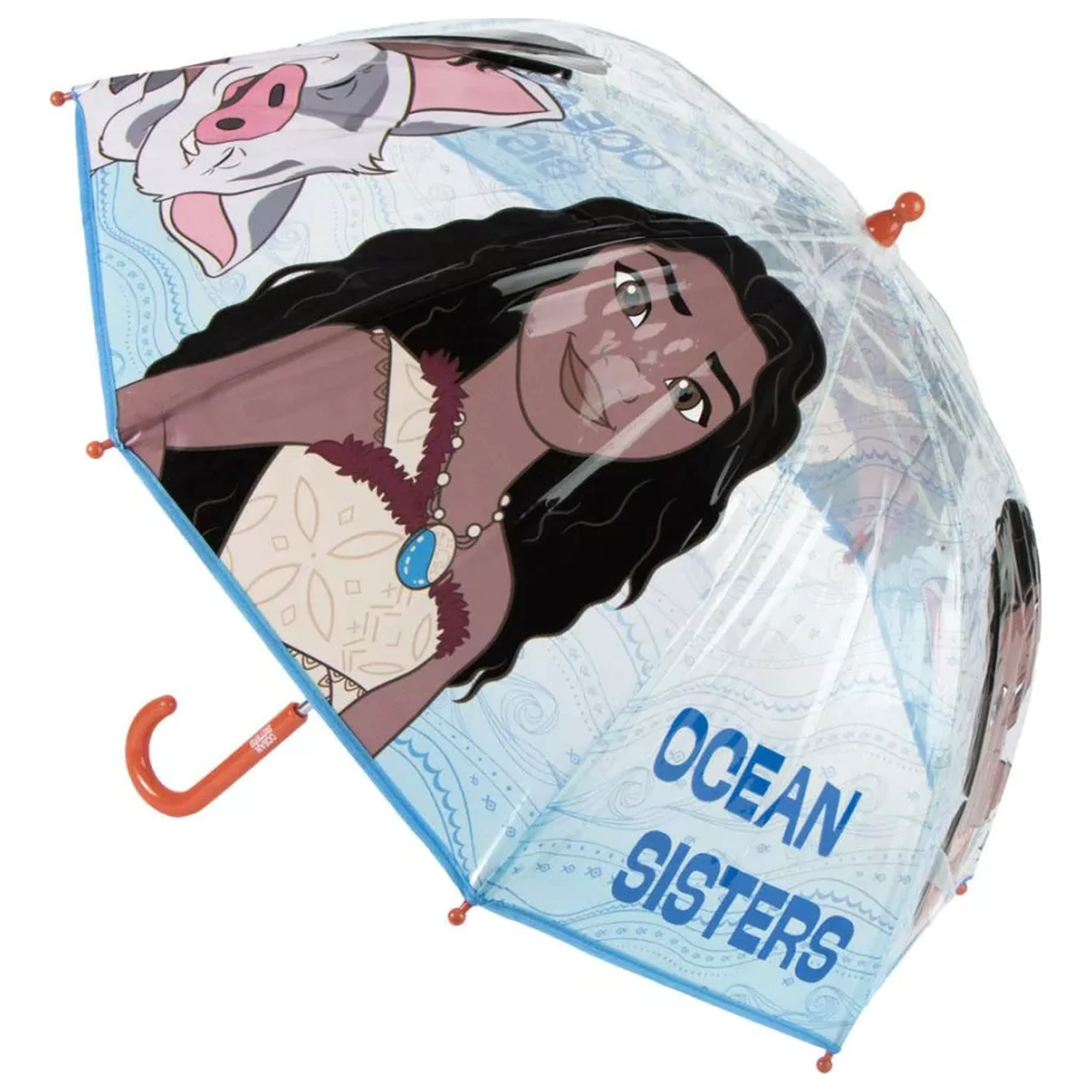 Disney Moana Ocean Sisters dječji prozirni kišobran fotografija proizvoda
