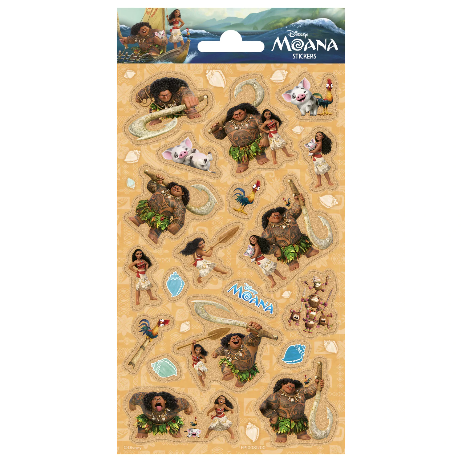 Disney Moana Ready sjajna naljepnica fotografija proizvoda