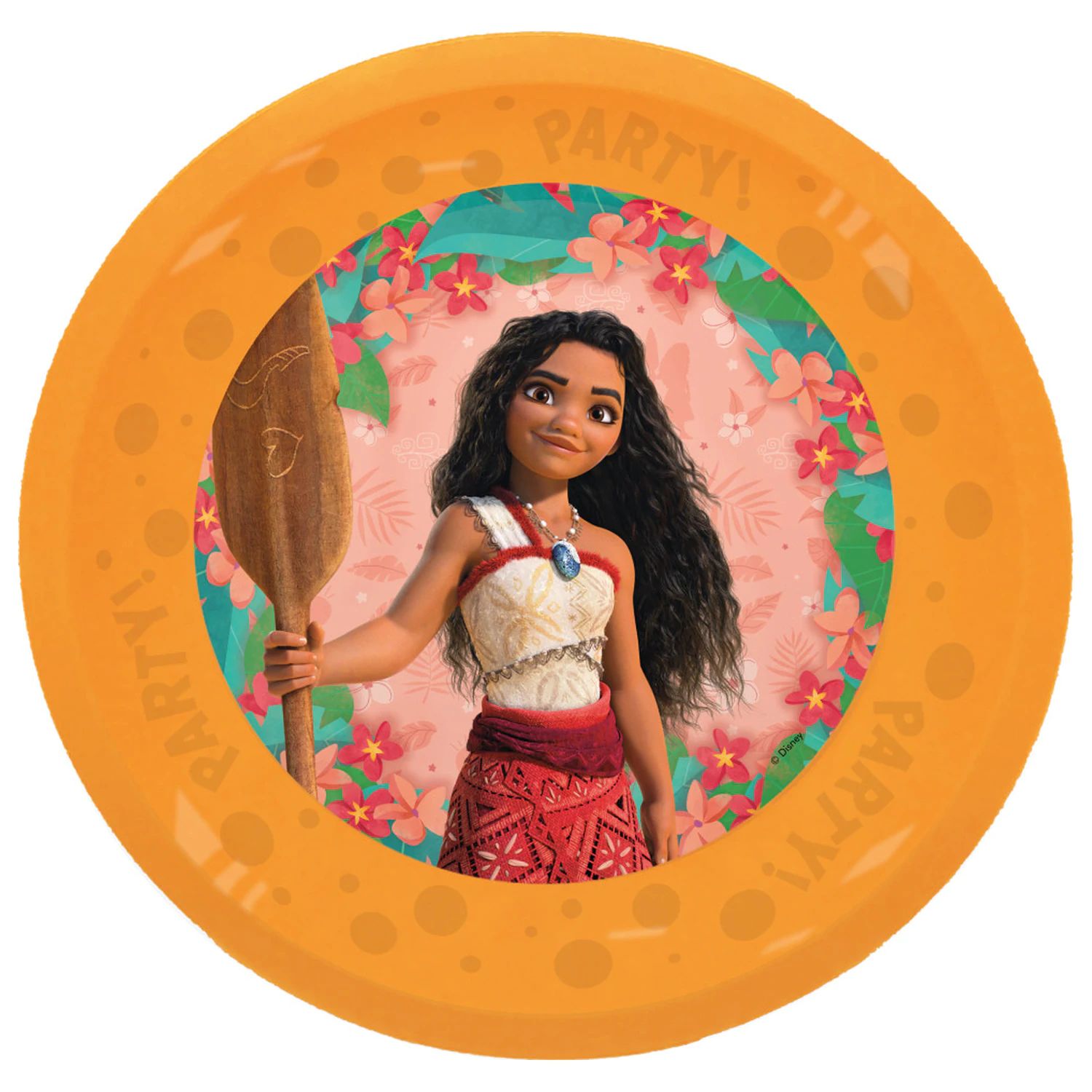 Disney Moana Sailing Spirit mikro premium plastični set od 4 tanjura za večeru, 21 cm fotografija proizvoda