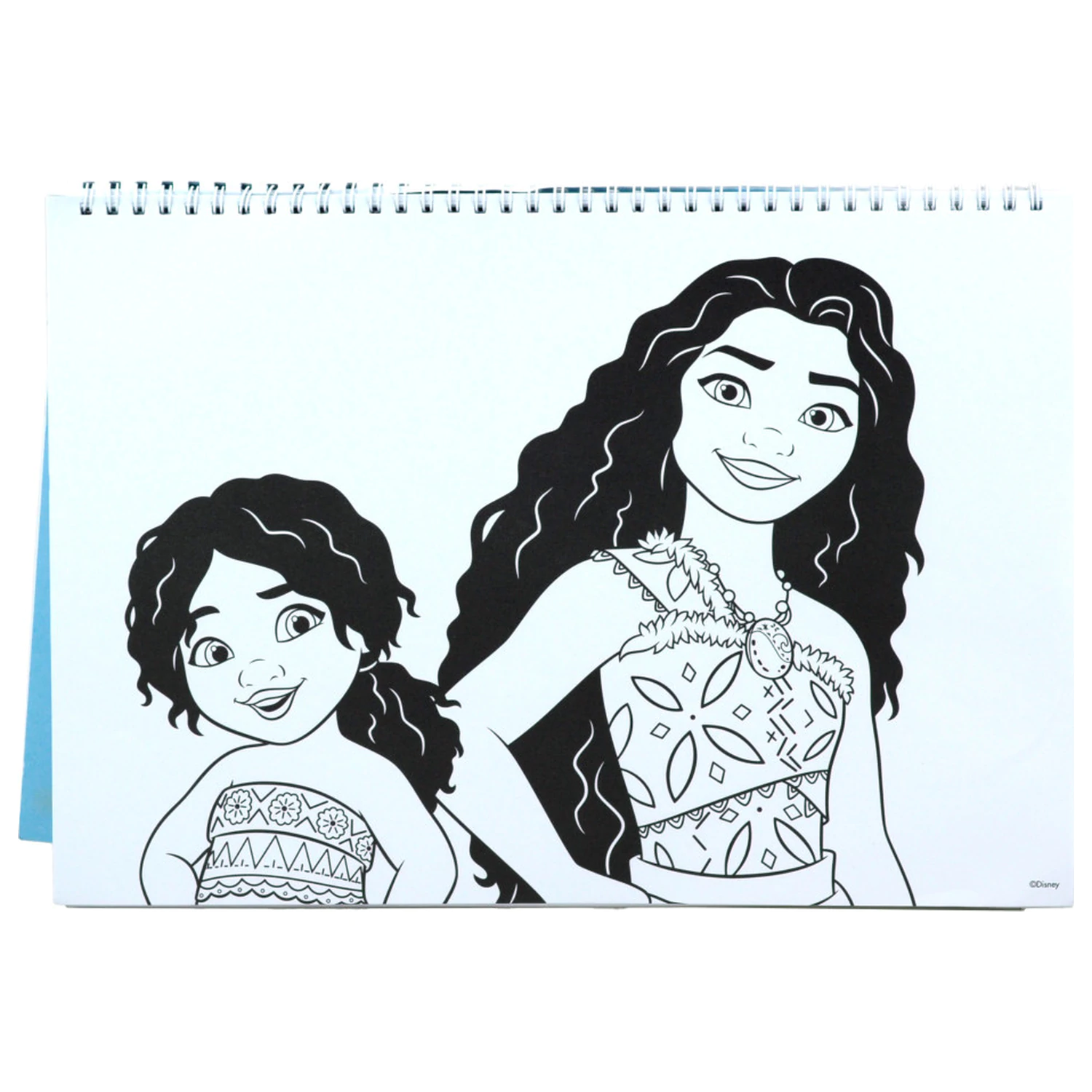 Disney Moana Together Again A/4 spiralna bilježnica za skiciranje s 40 listova i naljepnicama fotografija proizvoda