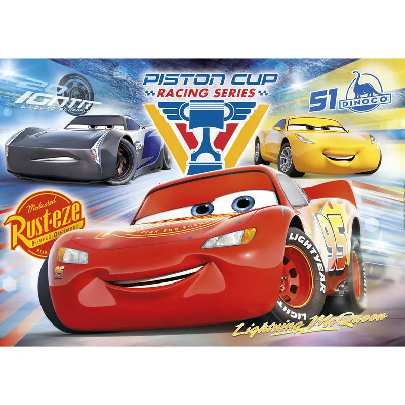 Disney Cars 3 puzzle 104 komada fotografija proizvoda