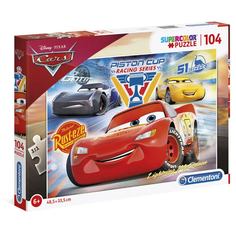 Disney Cars 3 puzzle 104 komada fotografija proizvoda