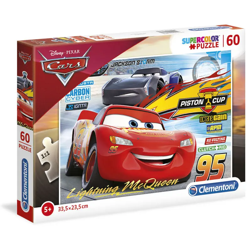 Disney Cars 3 puzzle 60 kom fotografija proizvoda