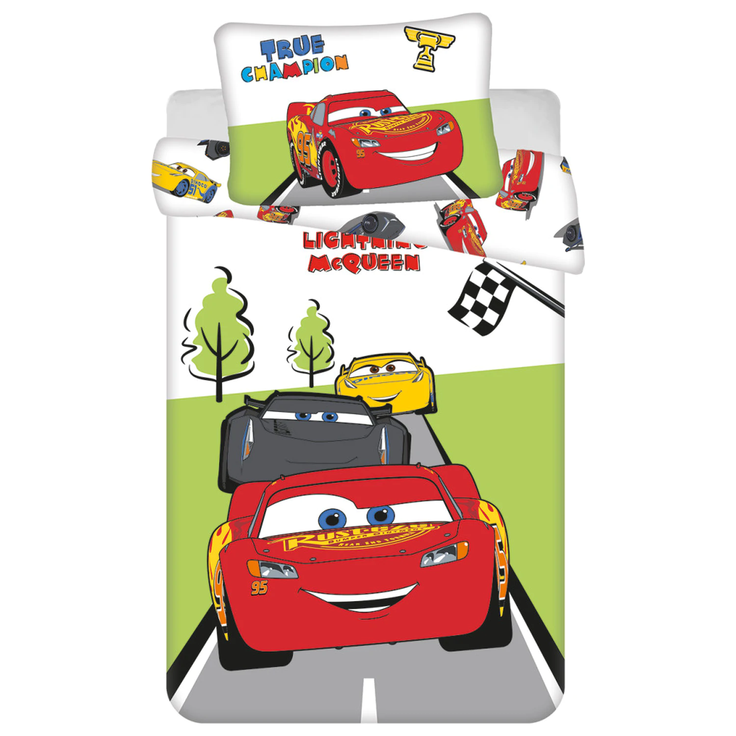 Disney Cars Champion Kids' Navlaka za poplun za malu djecu i predškolce fotografija proizvoda