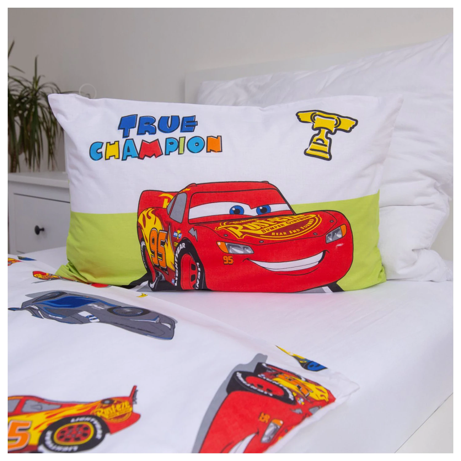 Disney Cars Champion Kids' Navlaka za poplun za malu djecu i predškolce fotografija proizvoda
