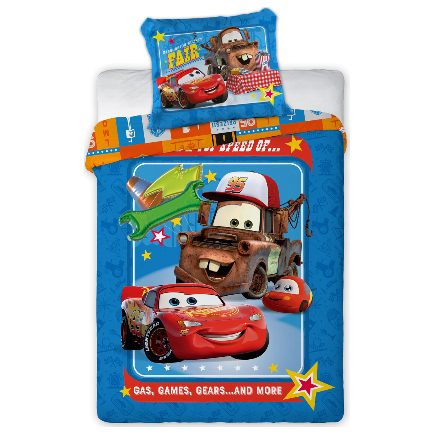 Disney Cars Fair navlaka za dječju poplun za malu djecu fotografija proizvoda