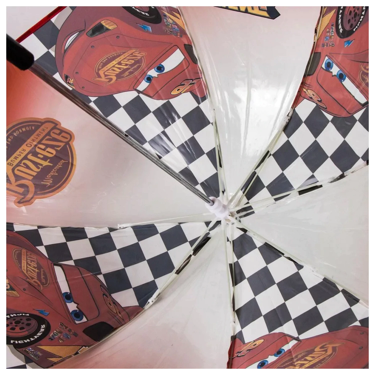 Disney Cars Flag Kids Prozirni Kišobran fotografija proizvoda