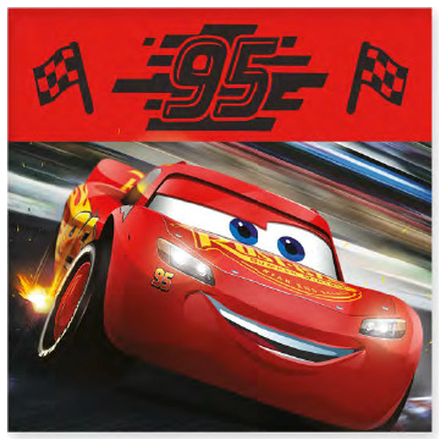 Disney Cars Flag ručnik za ruke, ručnik za lice, ručnik fotografija proizvoda