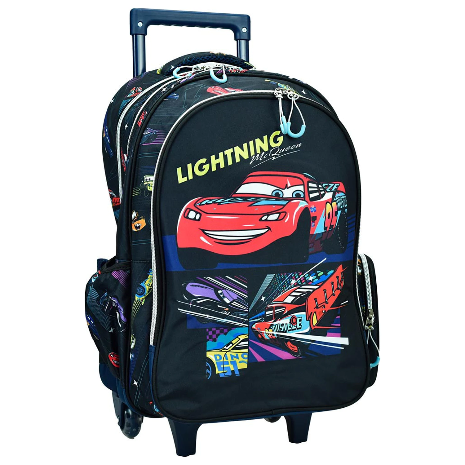 Disney Cars Lightning McQueen ruksak za školu na kotačićima, 46 cm fotografija proizvoda