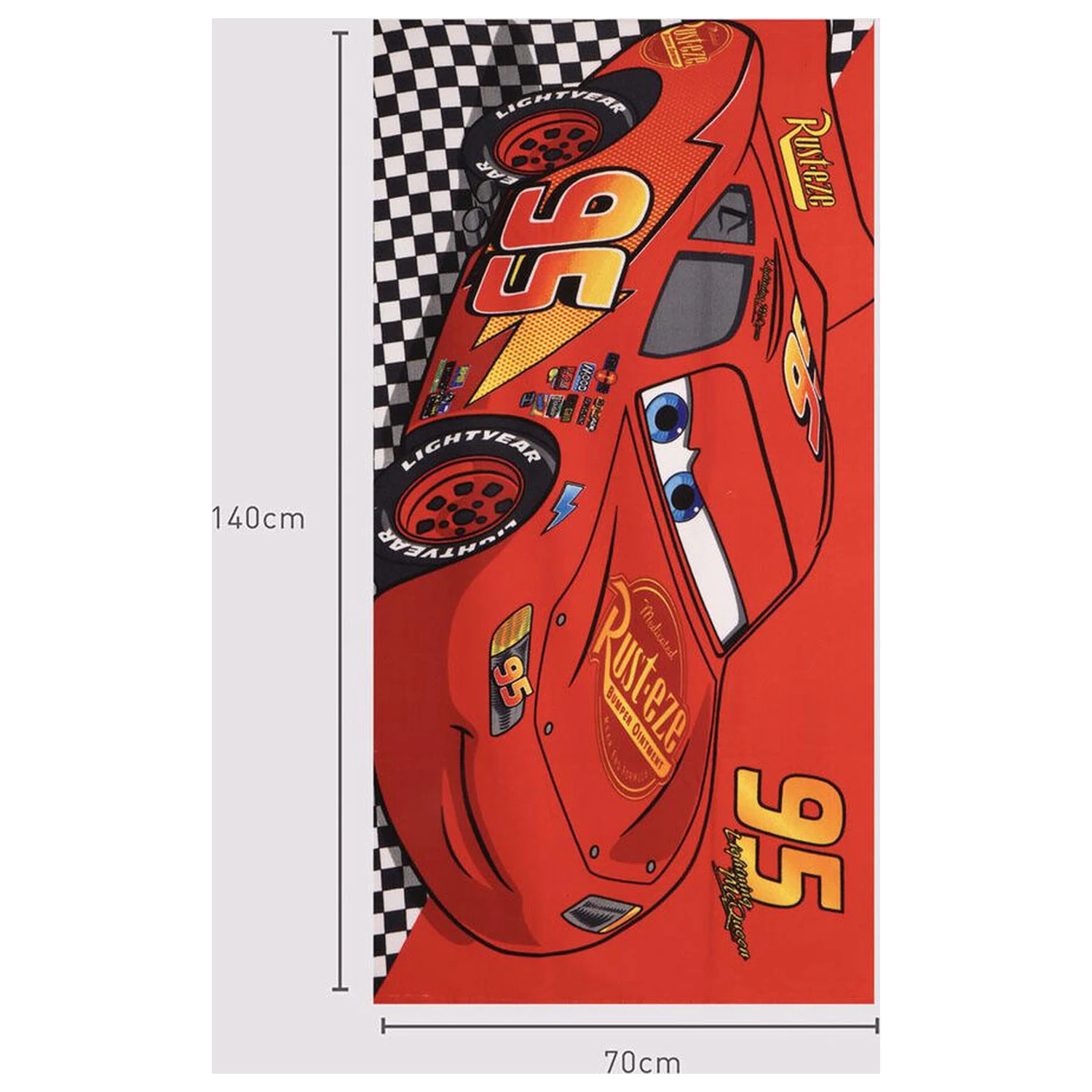 Disney Cars ručnik za plažu od mikrofibre fotografija proizvoda