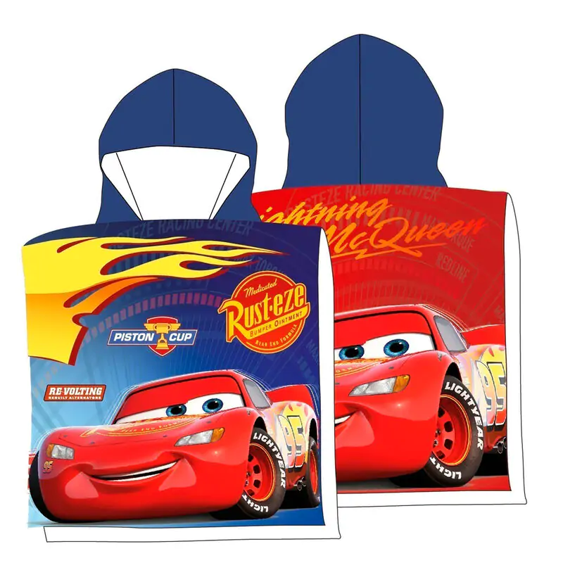 Disney Cars pamučni pončo ručnik fotografija proizvoda