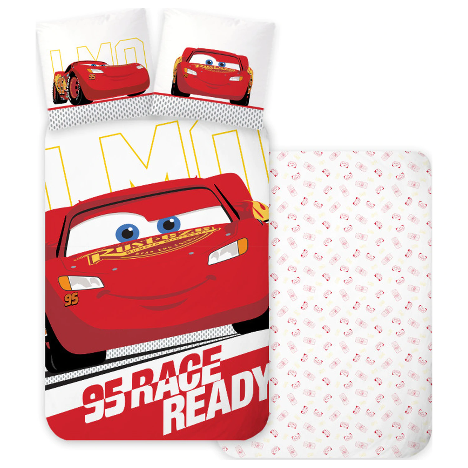 Disney Cars Ready dječja, navlaka za poplun za predškolce fotografija proizvoda
