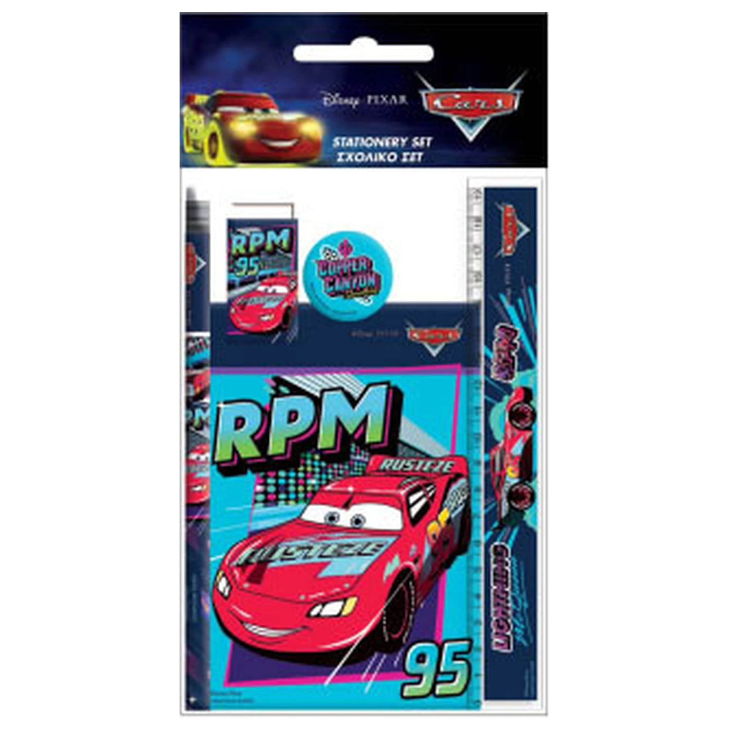 Disney Cars RPM Set dopisnica od 5 komada fotografija proizvoda
