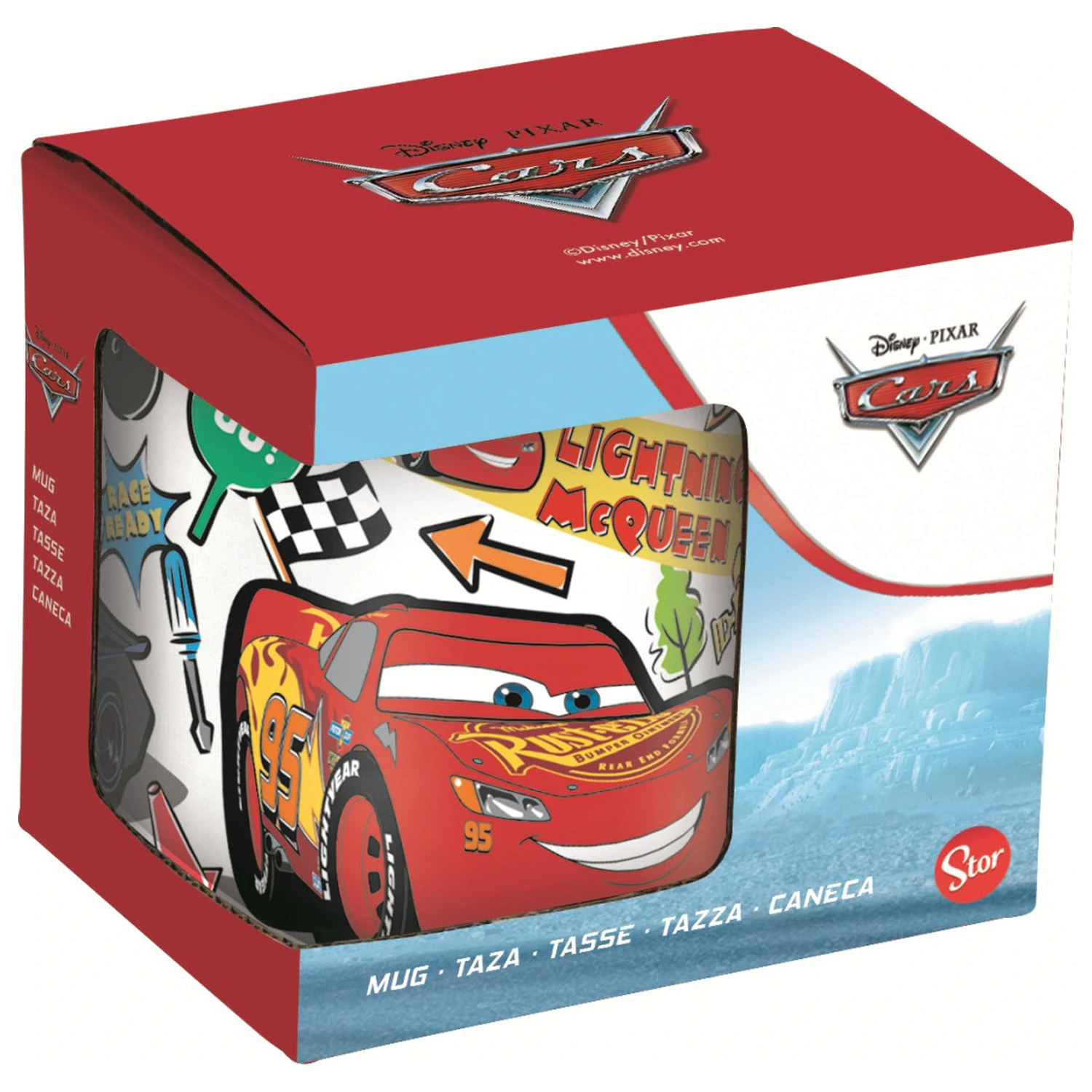Disney Cars naljepnice šalica fotografija proizvoda