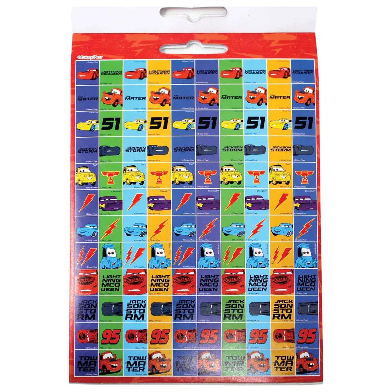 Disney Cars Track set naljepnica od 600 komada fotografija proizvoda