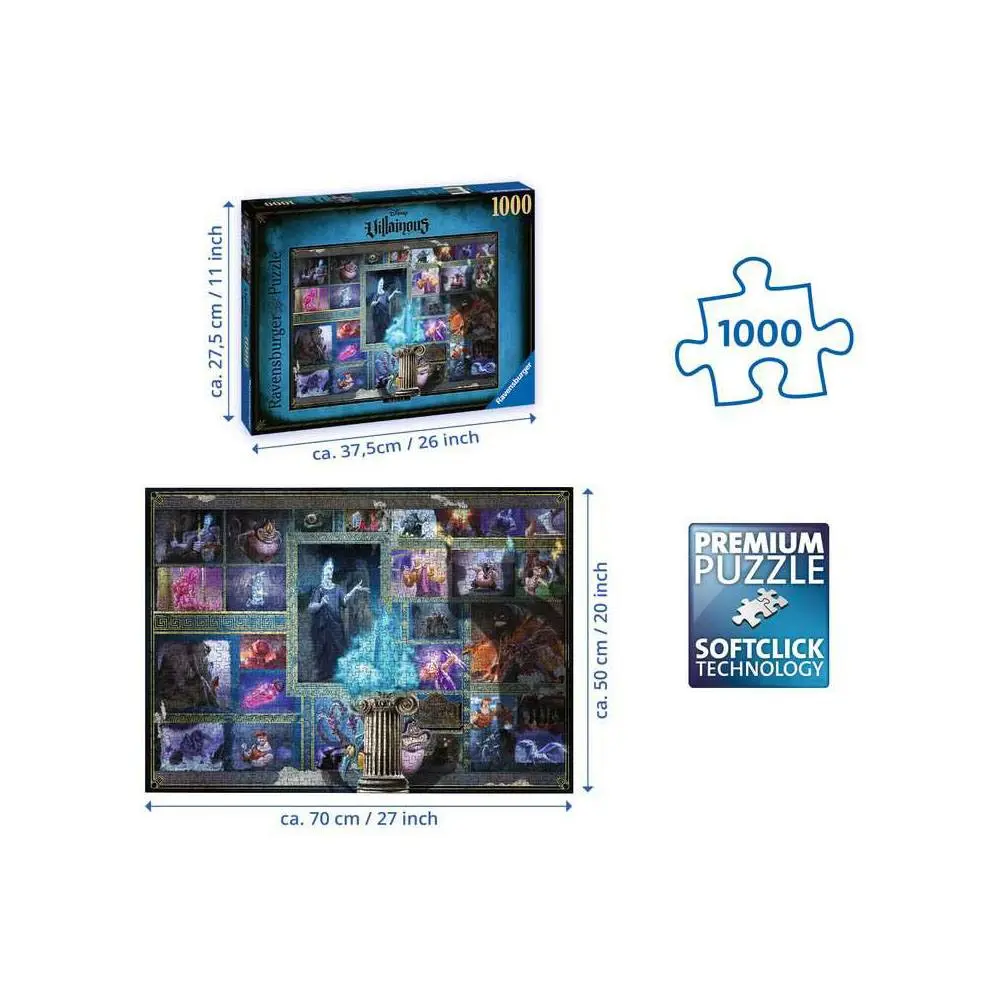 Disney Villainous puzzle Hades (1000 komada) fotografija proizvoda