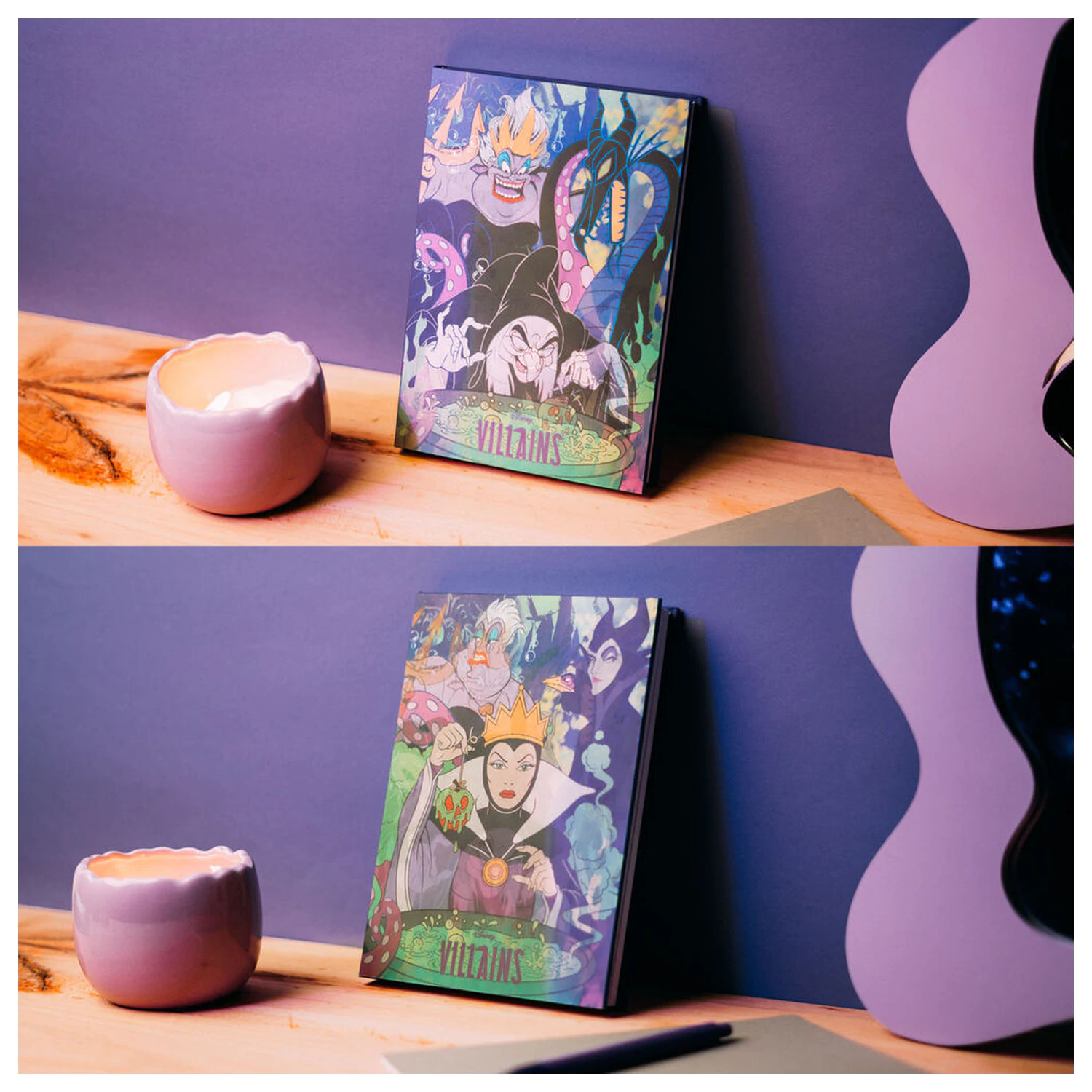 Disney Villains A5 lentikularna bilježnica fotografija proizvoda