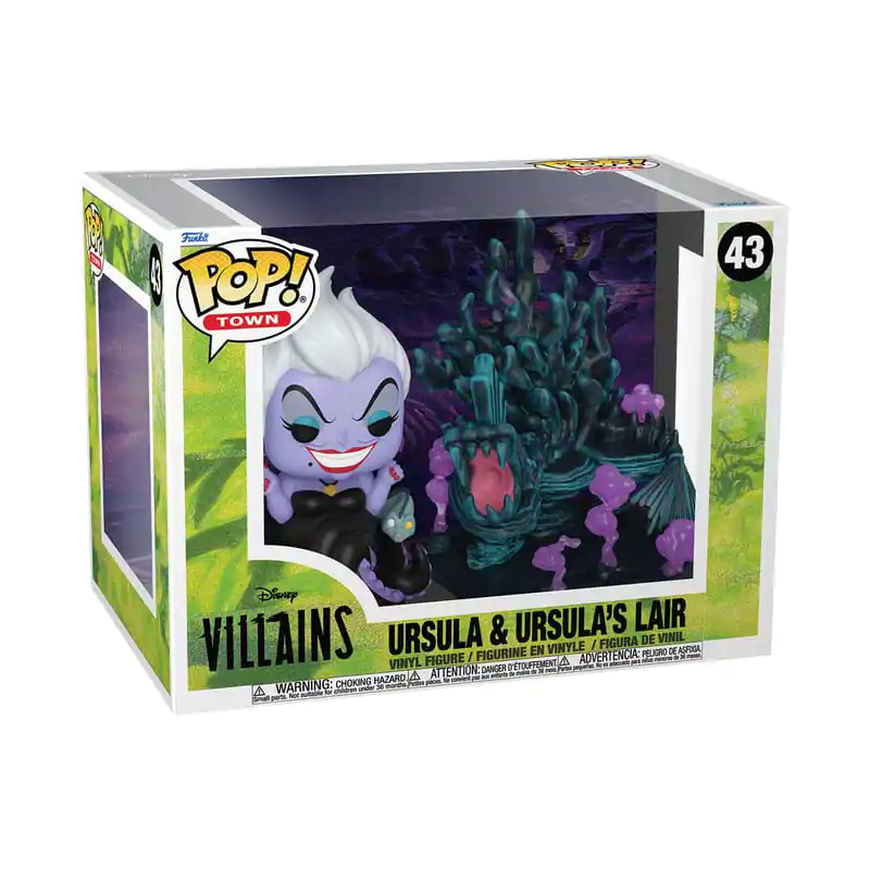 Disney Villains Funko POP! Town Vinyl Figura Ursula's Lair 9 cm fotografija proizvoda