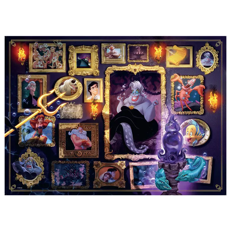 Disney Villainous puzzle Ursula (1000 komada) fotografija proizvoda