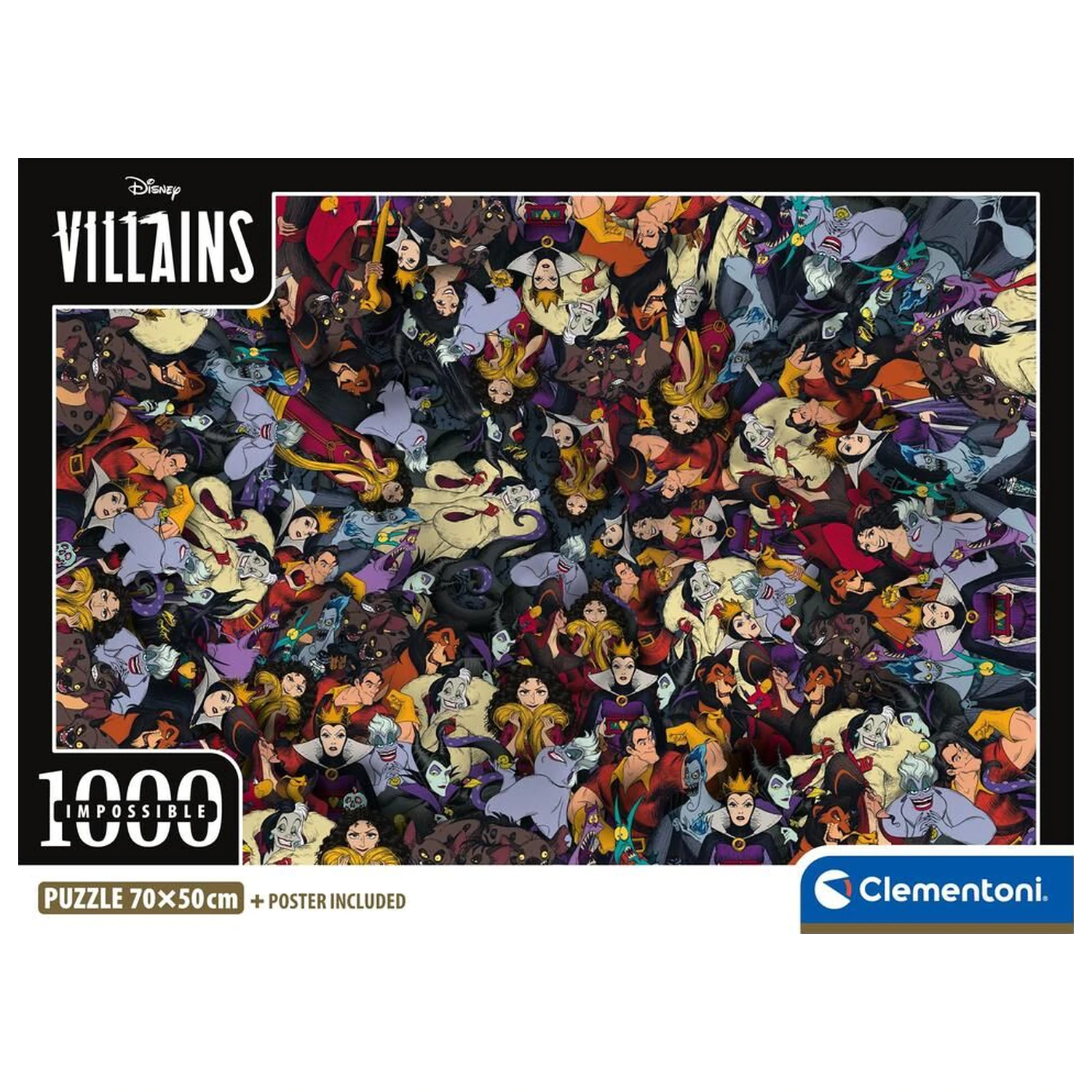 Disney Villains nemoguća slagalica 1000 komada fotografija proizvoda