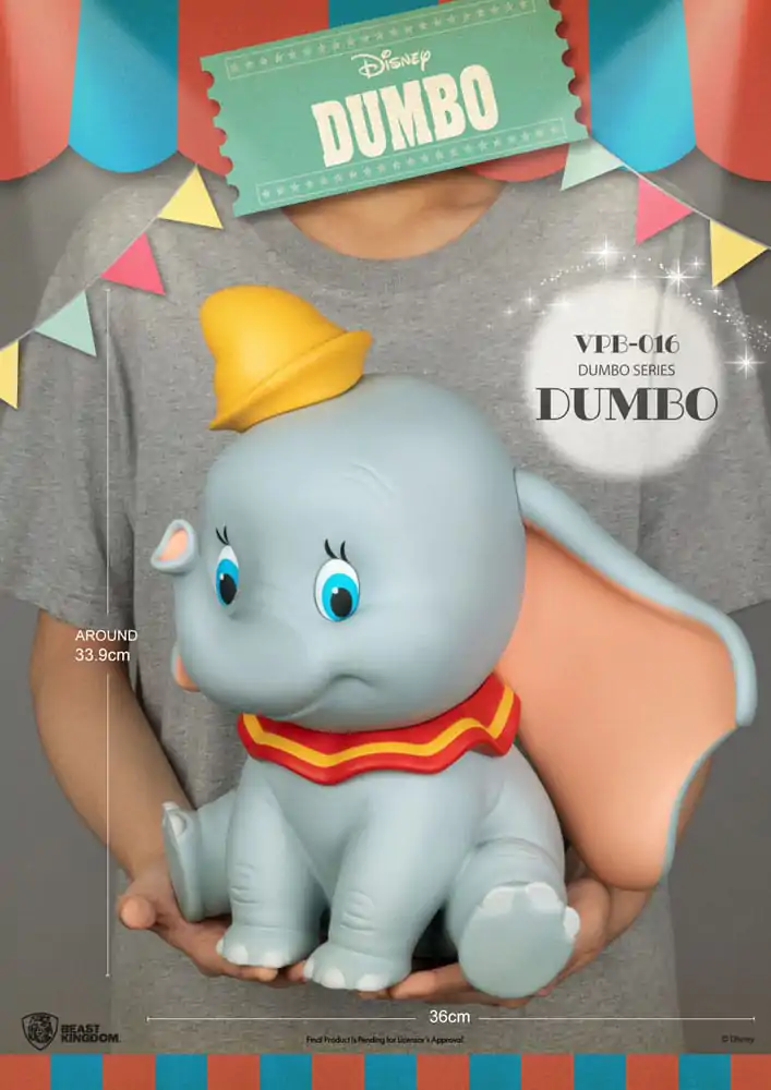 Disney Piggy Vinilna kasica funkcionalni Dumbo 34 cm fotografija proizvoda