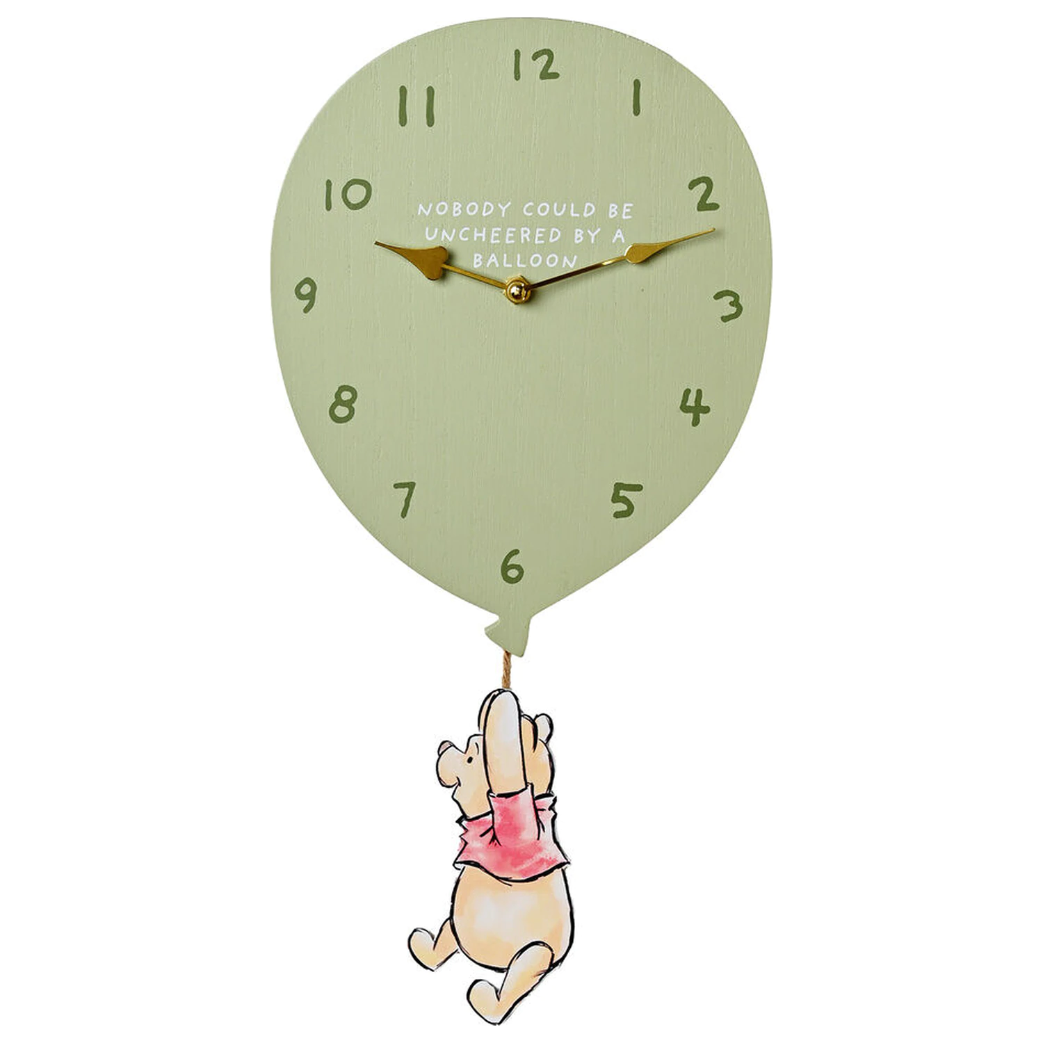 Disney Winnie The Pooh Balonski zidni sat fotografija proizvoda
