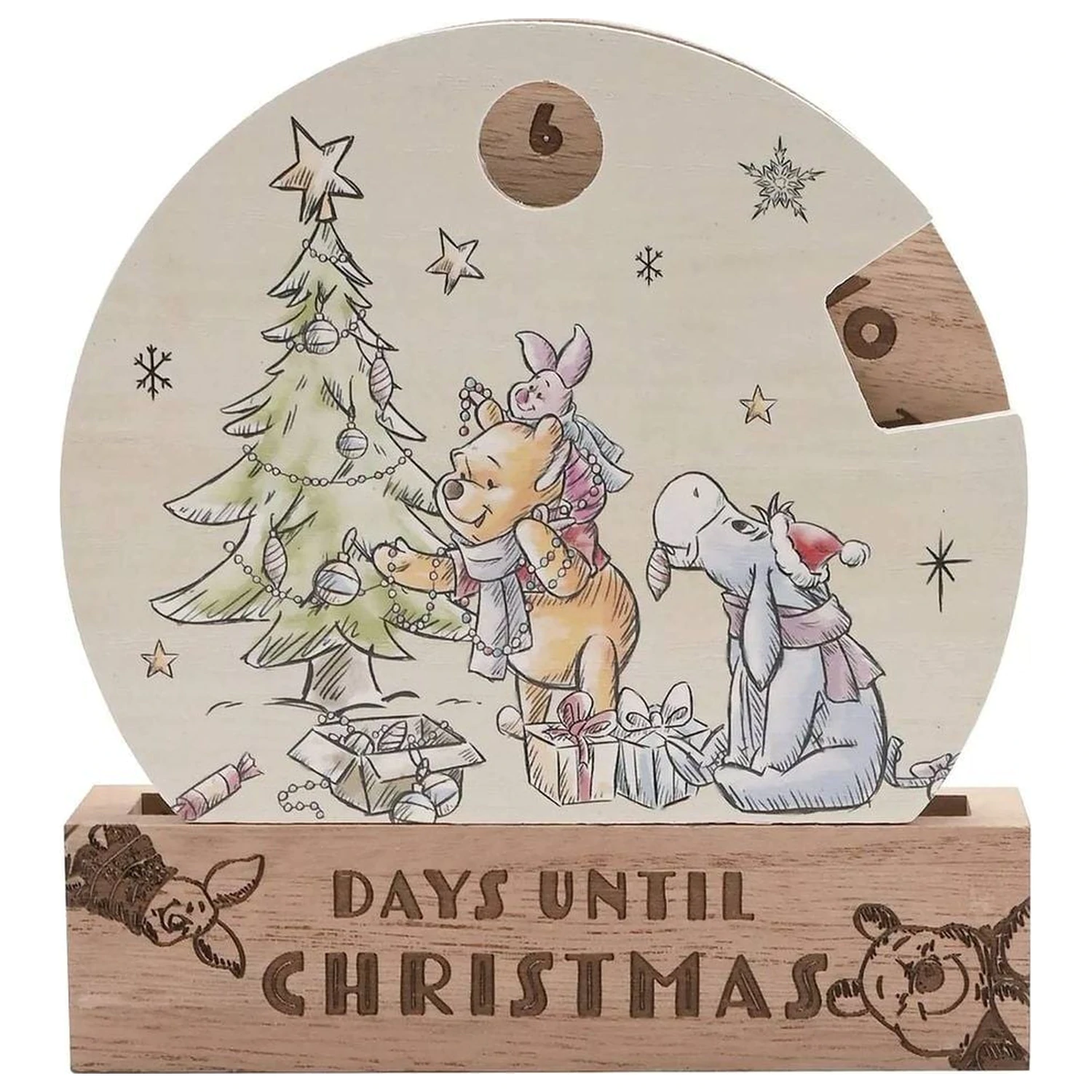 Disney Winnie the Pooh Božićni kalendar odbrojavanja fotografija proizvoda