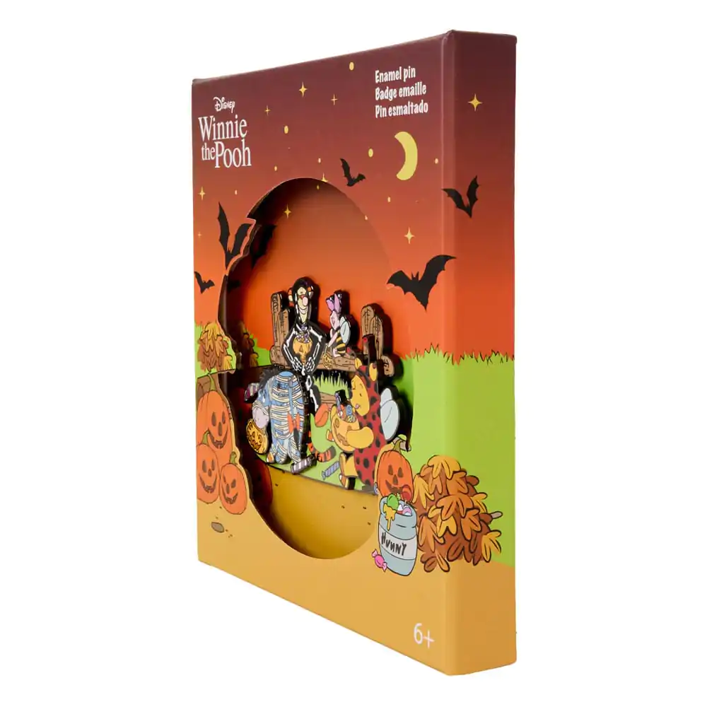 Disney by Loungefly emajlirani pin Winnie the Pooh Trick R Treat pokretna limitirana edicija 8 cm fotografija proizvoda