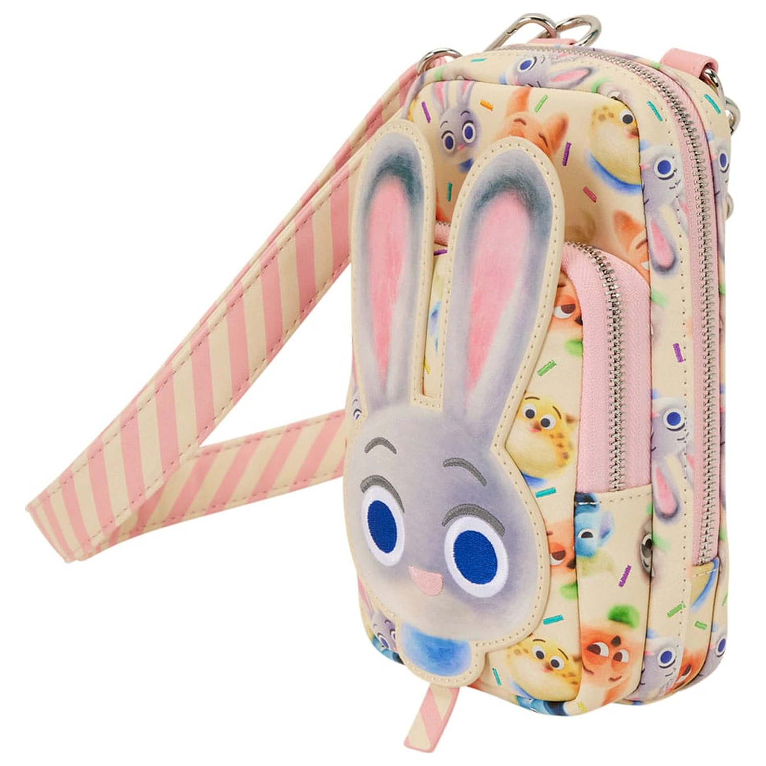 Disney by Loungefly Crossbody torba s torbicom za novčiće Zootopia 2 za mobilni telefon fotografija proizvoda