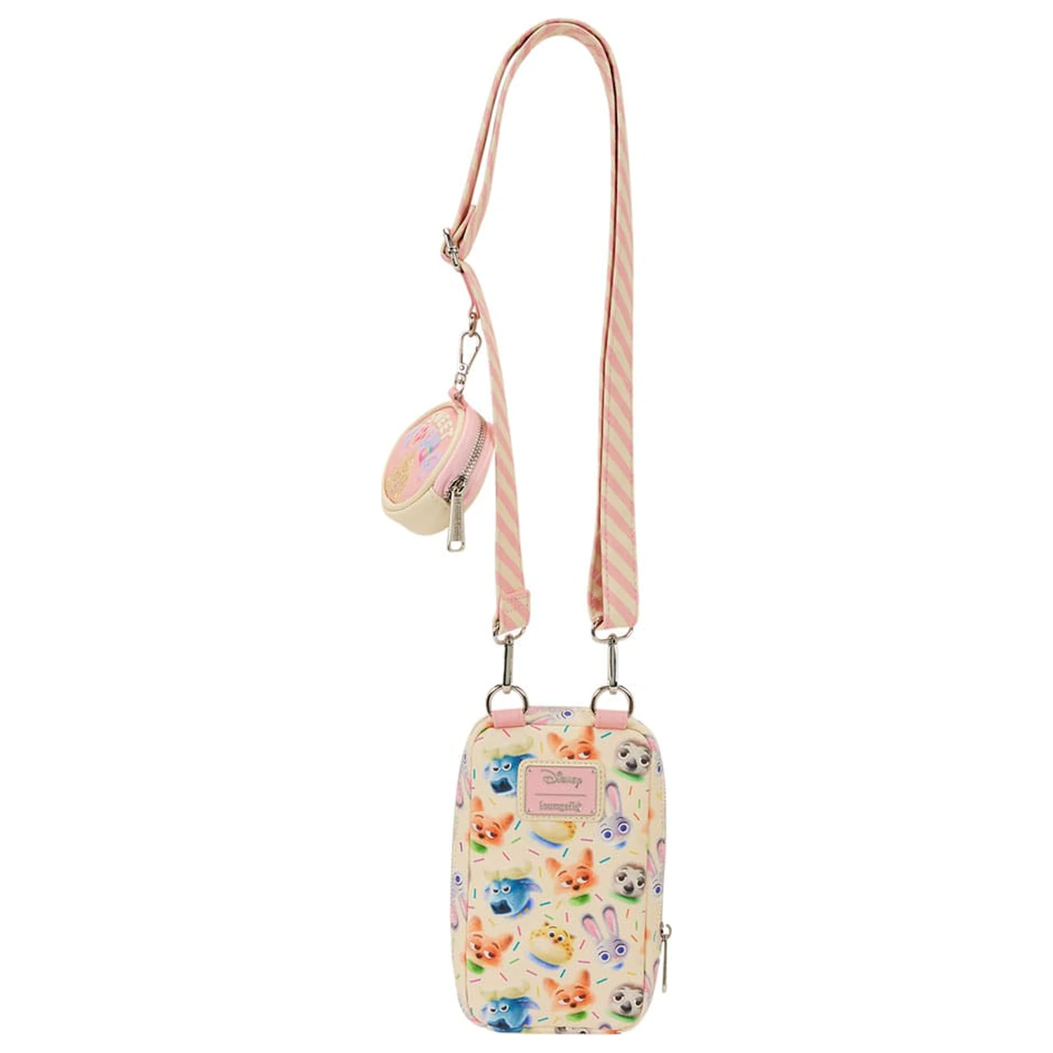 Disney by Loungefly Crossbody torba s torbicom za novčiće Zootopia 2 za mobilni telefon fotografija proizvoda