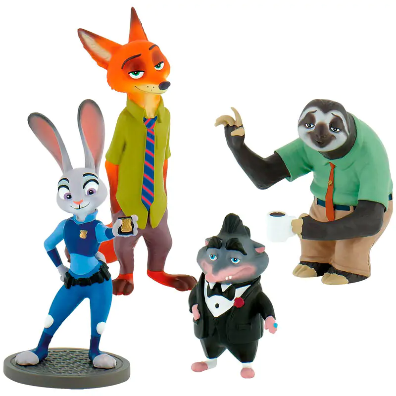 Disney Zootropolis set 4 figure fotografija proizvoda