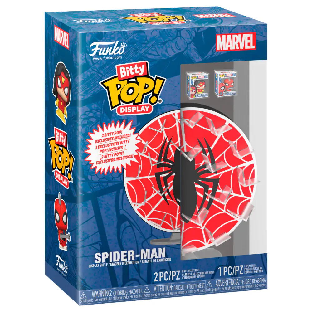 Izložbeni stalak Bitty Funko POP Marvel Spider-Man Web fotografija proizvoda