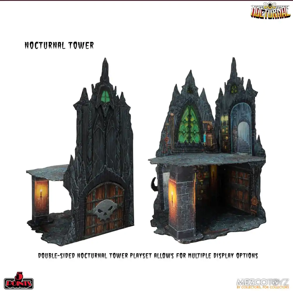 Doc Nocturnal 5 Points akcijske figure Nocturnal Tower set za igru 9 cm fotografija proizvoda