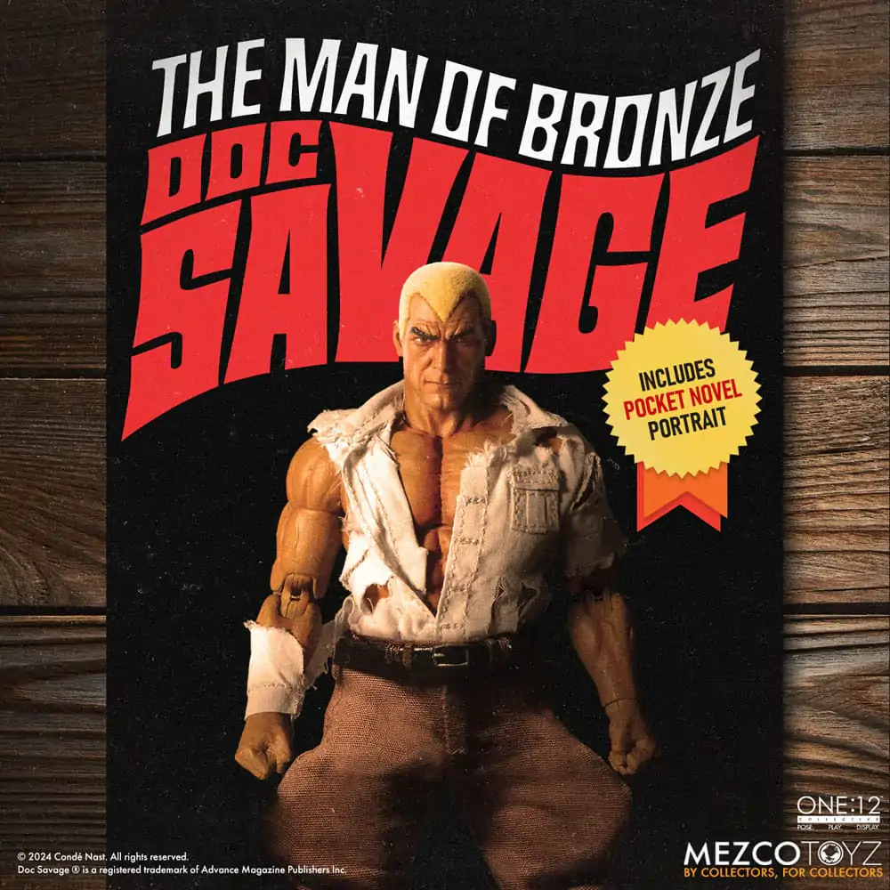 Akcijska figura Doc Savage 1/12 Doc Savage Deluxe izdanje 18 cm fotografija proizvoda