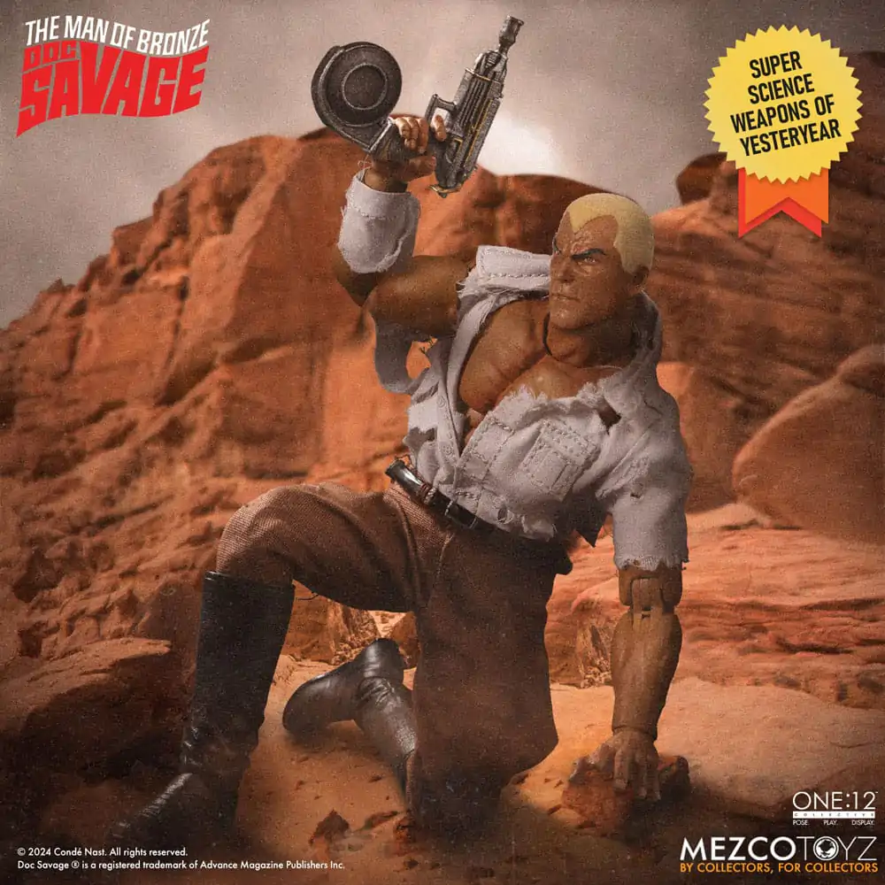 Akcijska figura Doc Savage 1/12 Doc Savage Deluxe izdanje 18 cm fotografija proizvoda