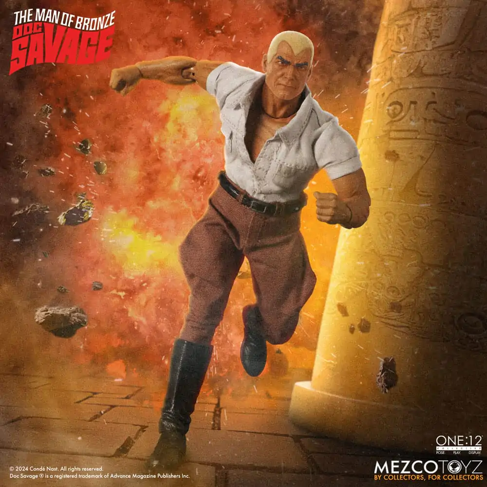 Akcijska figura Doc Savage 1/12 Doc Savage Deluxe izdanje 18 cm fotografija proizvoda