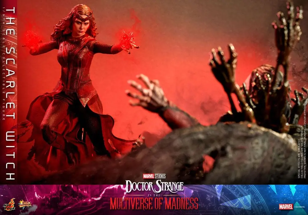 Doctor Strange in the Multiverse of Madness Movie Masterpiece akcijska figura 1/6 The Scarlet Witch 28 cm fotografija proizvoda