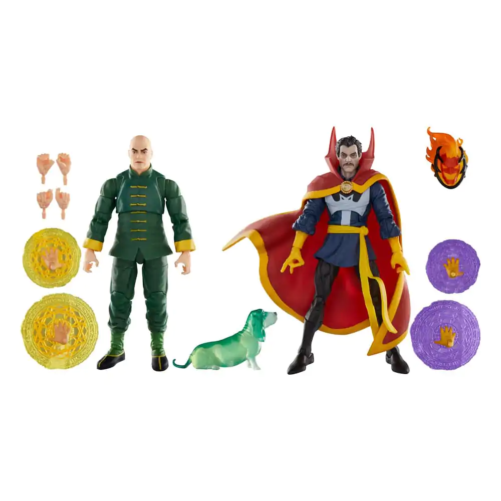 Doctor Strange Marvel Legends akcija figura 3-Pakiranje Doctor Strange, Wong i Bats 15 cm fotografija proizvoda