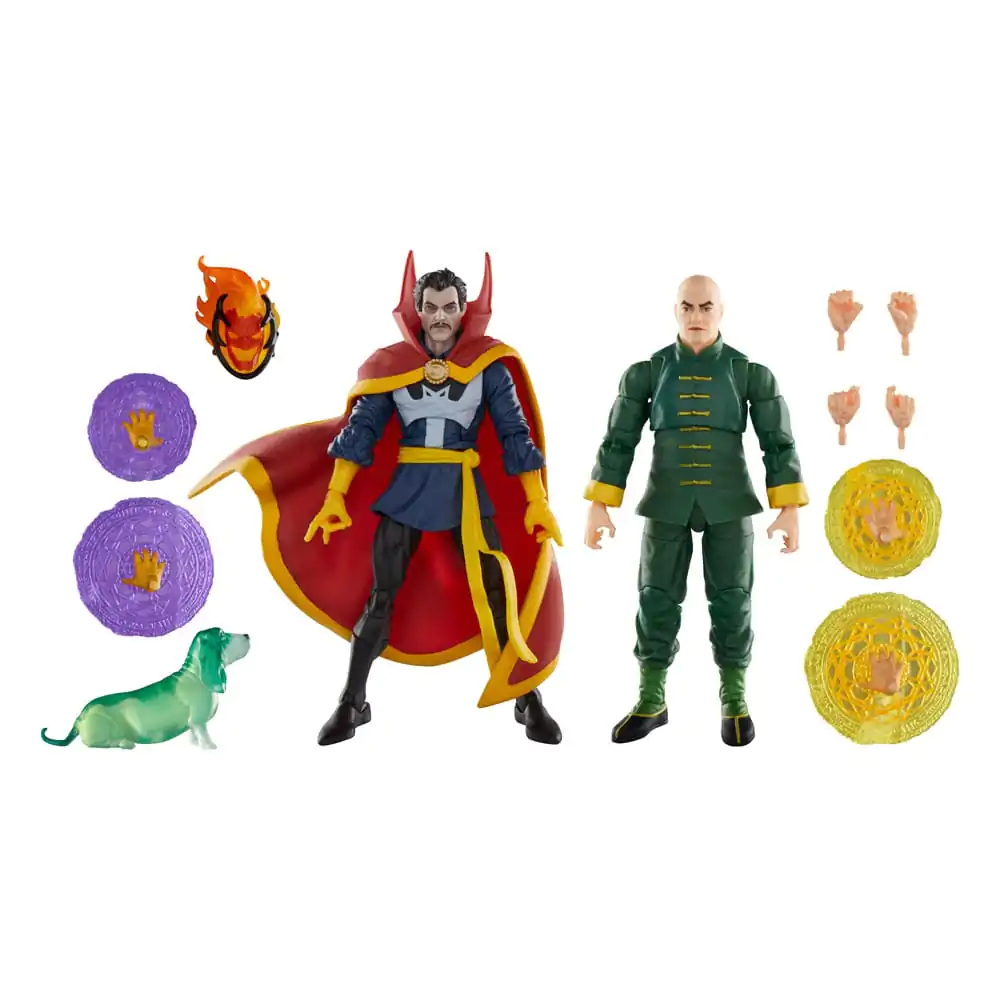 Doctor Strange Marvel Legends akcija figura 3-Pakiranje Doctor Strange, Wong i Bats 15 cm fotografija proizvoda