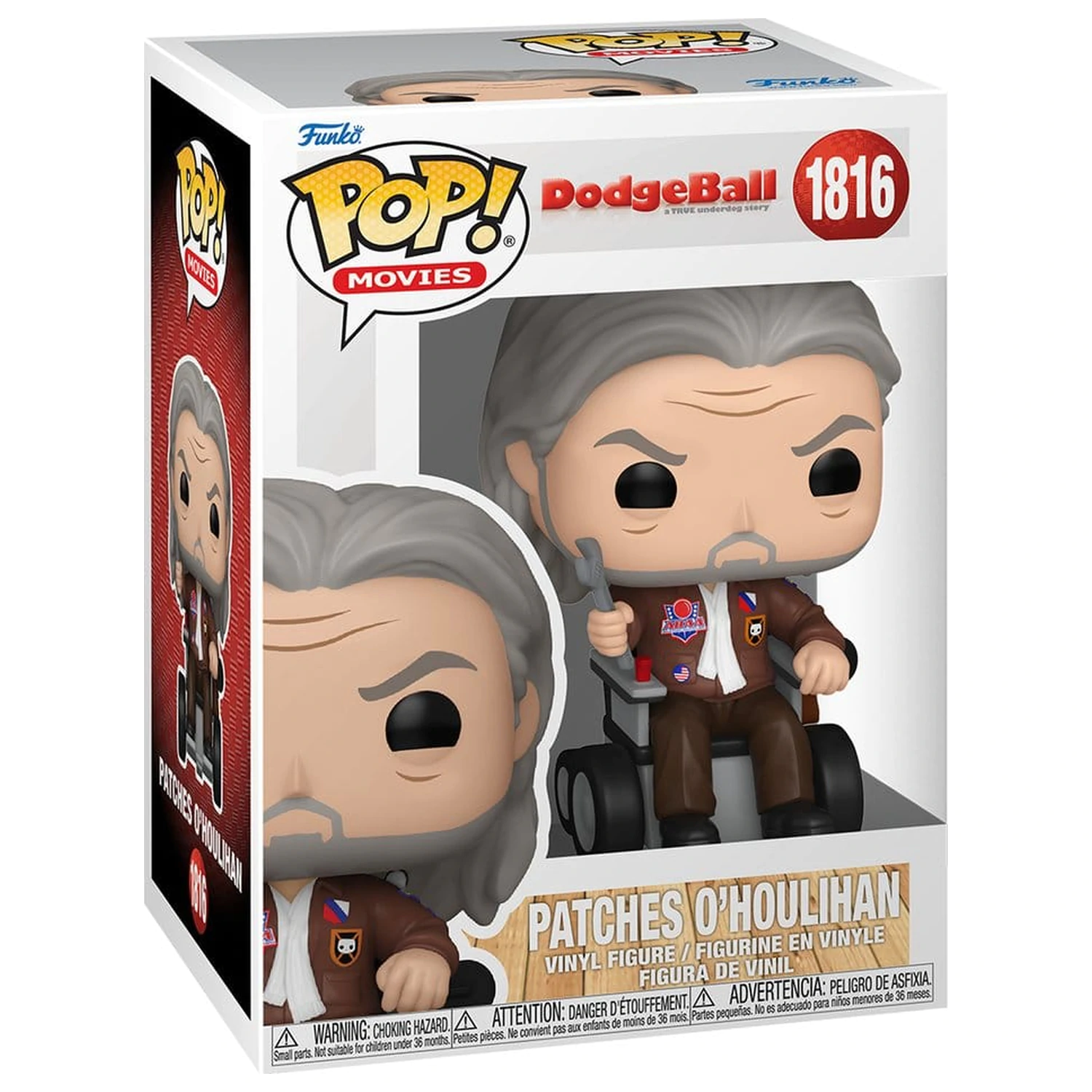 Dodgeball Funko POP! Disney vinilna figura Patches 9 cm fotografija proizvoda